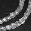 Natural White Mystic Quartz Faceted Box Beads Strand Length 7.5 Inches and Size 8mm approx.